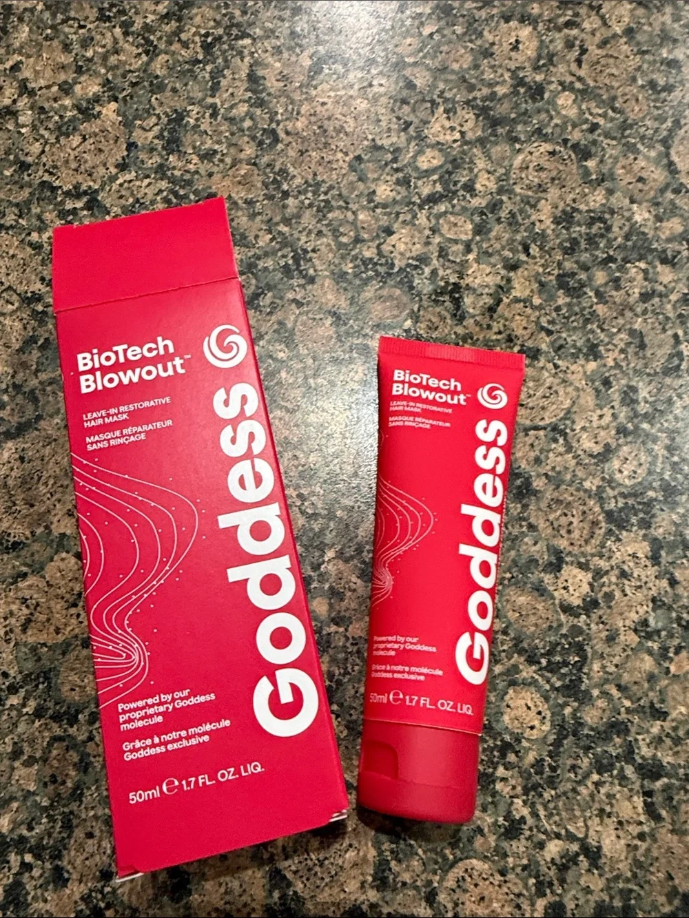 NIB Goddess BioTech Blowout Leave-In Restorative Hair Mask